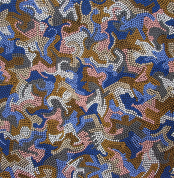Dreaming. 36" x36". 2004.