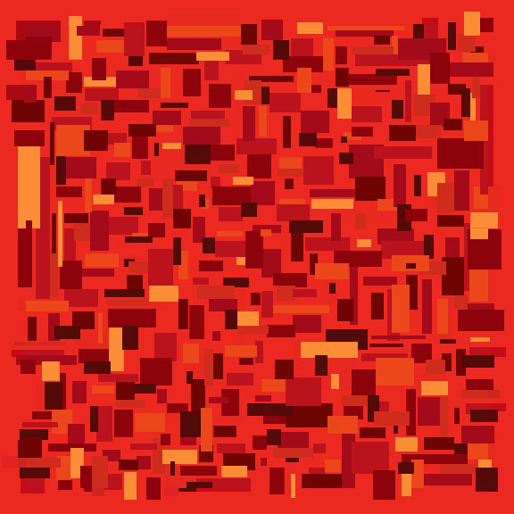 Sunset. 36"x36". 2006.