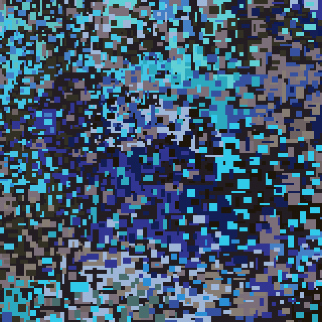 Big Bang. 36" x 36". 2010.